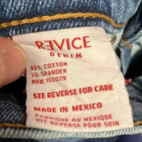 NWT REVICE two toned  Venus flare Special Edition Star jeans 27 - Picture 10 of 12